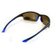 Окуляри поляризаційні BluWater Daytona-1 Polarized (brown), гідрофобні коричневі лінзи (Repelon™)