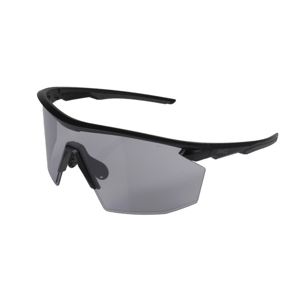 Окуляри захисні Pyramex PMXSPEC (light gray) Super Anti-Fog H2MAX, світло-сірі напівтемні в чорно-сірій оправі