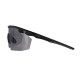 Окуляри захисні Pyramex PMXSPEC (light gray) Super Anti-Fog H2MAX, світло-сірі напівтемні в чорно-сірій оправі