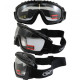 Окуляри захисні з ущільнювачем Global Vision Ballistech-1+RX (clear) Anti-Fog, прозорі окуляри з діоптрійною вставкою в комплекті