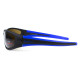 Окуляри поляризаційні BluWater Daytona-4 Polarized (brown) коричневі з синіми дужками