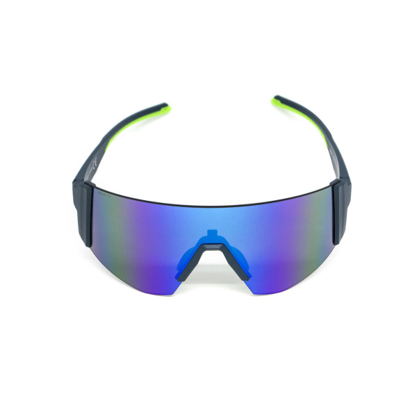 Окуляри захисні Global Vision Astro Blue (G-Tech™ blue), дзеркальні сині в синій оправі (з можливістю установки діоптрійної