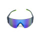 Окуляри захисні Global Vision Astro Blue (G-Tech™ blue), дзеркальні сині в синій оправі (з можливістю установки діоптрійної