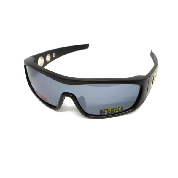 Окуляри захисні Global Vision Rivet (silver mirror) Anti-Fog, дзеркальні сірі