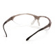Окуляри захисні Pyramex Rendezvous Crystal Gray (clear) Anti-Fog, прозорі в сірій напівпрозорій оправі