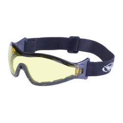 Окуляри захисні з ущільнювачем Global Vision Z-33 (yellow) Anti-Fog, жовті