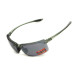 Окуляри захисні Global Vision Wheelin Crystal Gray (flash mirror), дзеркальні сірі лінзи в сірій напівпрозорій оправі