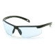 Окуляри захисні Pyramex Ever-Lite (infinity blue) Super Anti-Fog H2MAX, блакитні