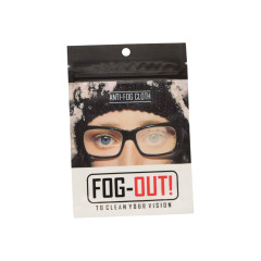 Anti-Fog серветка "FogOut", багаторазова мікрофіброва серветка від запотівання