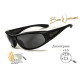 Окуляри біфокальні поляризаційні (захисні) BluWater Winkelman-2 polarized (+2.5 bifocal), (gray) чорні
