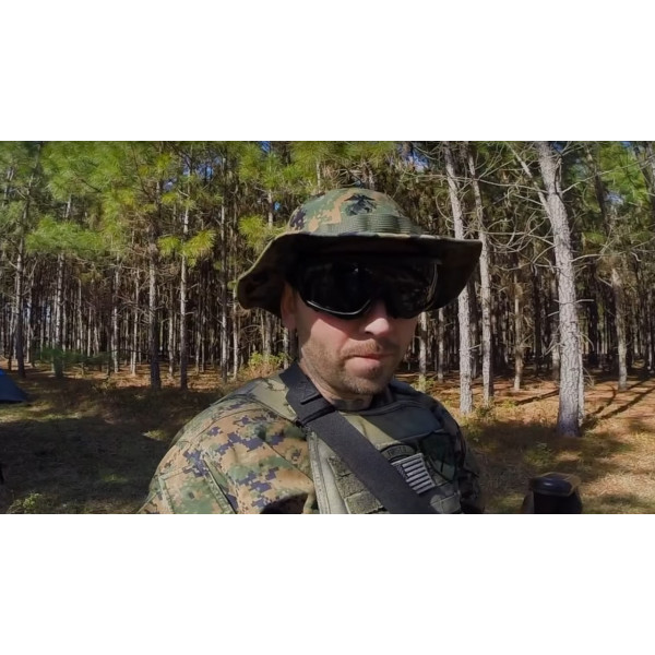 Окуляри захисні з ущільнювачем Global Vision Ballistech-1 (smoke) Anti-Fog, чорні