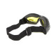Окуляри захисні з ущільнювачем Global Vision Eliminator RX (yellow) Anti-Fog, жовті з діоптричною вставкою