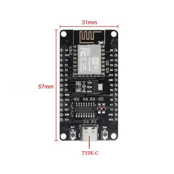LoLin v3 NodeMcu Lua Wi-Fi ESP8266 CH340C плата розробника