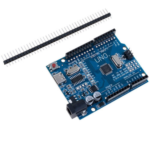 Arduino Uno R3 плата ATmega328PB з USB Type-C, контролер AVR з чипом CH340G для DIY проєктів та навчання