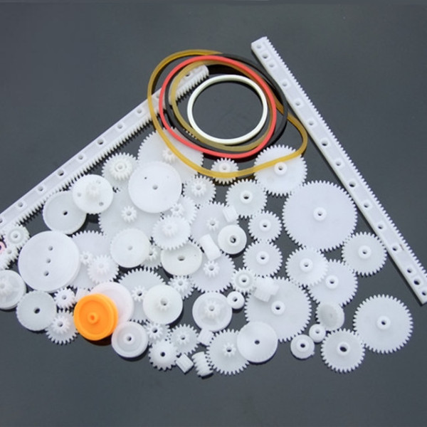 Набір 75в1 для Arduino і DIY: шестерні, шківи, паси, комплект деталей для робототехніки та проєктів