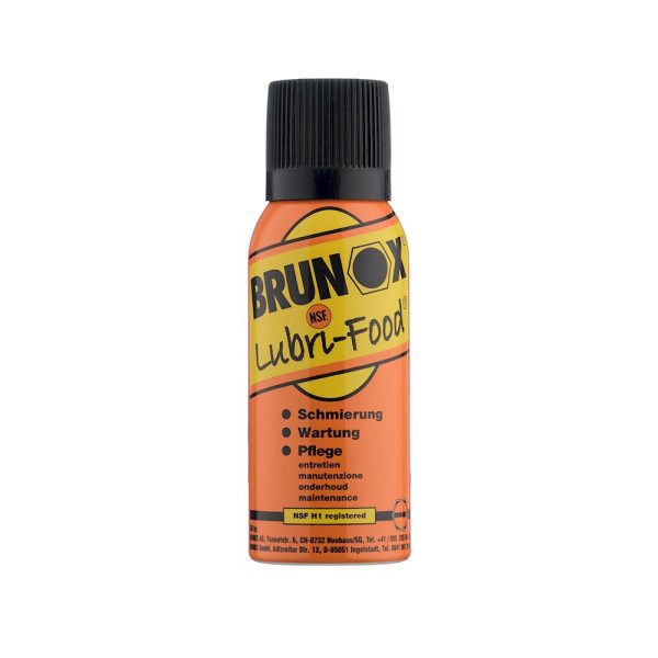 Універсальне мастило для харчового обладнання, спрей Brunox Lubri Food 120ml