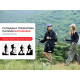 Трекінгова палиця Naturehike CNK2300DS010, 100 см, жовта