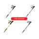 Трекінгова палиця Naturehike CNK2300DS010, 100 см, жовта
