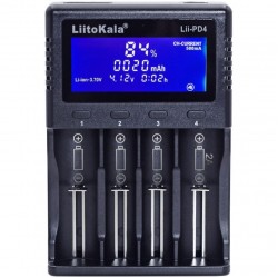 Зарядний пристрій Liitokala Lii-PD4, 4 канала, Ni-Mh/Li-ion/LiFePo4, 220V/12V, LCD, Box