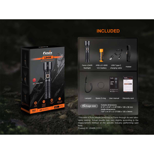 Ліхтар ручний Fenix LD45R