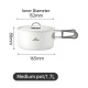 Каструля із керамічним антипригарним покриттям Naturehike CNK2450CF013, 1.7 л, алюміній