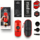 Портативна еспресо-кавоварка Wacaco Nanopresso червона з чохлом, механічна, для меленої кави