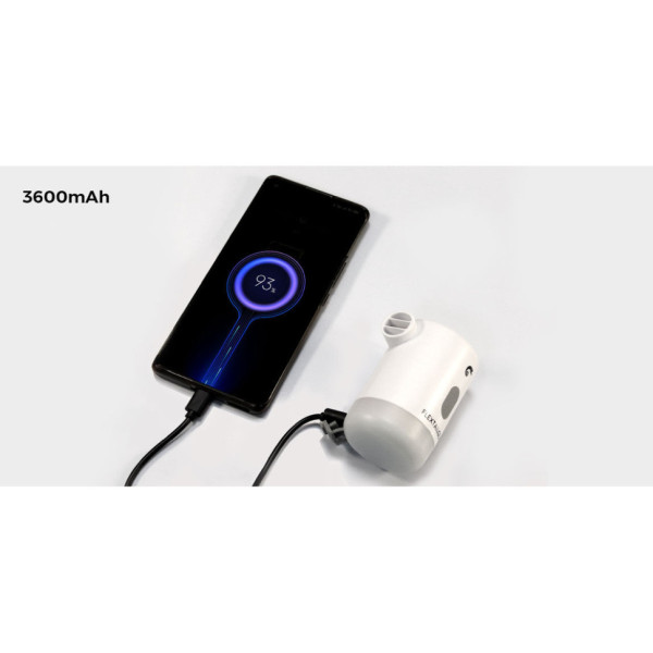 Насос-ліхтар-powerbank кемпінговий Flextail Max Pump 2 Pro, білий