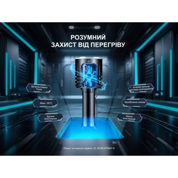 Ліхтар пошуковий ручний Fenix LR35R PRO