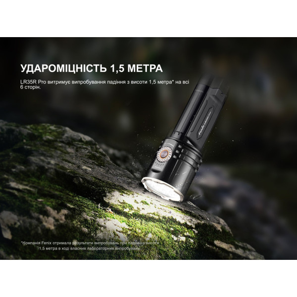 Ліхтар пошуковий ручний Fenix LR35R PRO