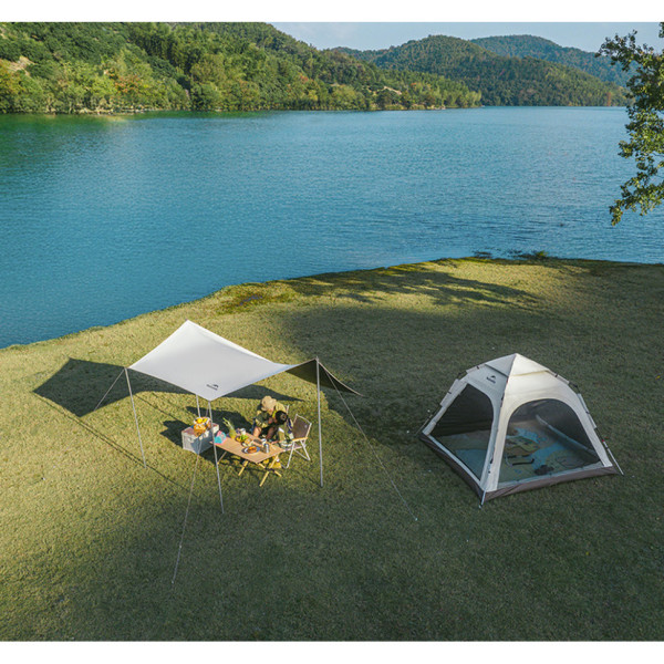 Намет тримісний автоматичний Naturehike Ango CNK2550WS010, S, сірий