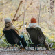 Стілець складаний ультралегкий Naturehike CNK2550JJ013 Yamami YL01, розмір М, алюміній, чорний