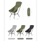 Стілець складаний ультралегкий Naturehike CNK2550JJ013 Yamami YL01, розмір L, алюміній, чорний