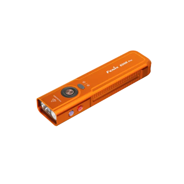 Ліхтар наключний Fenix E06R PRO, помаранчевий