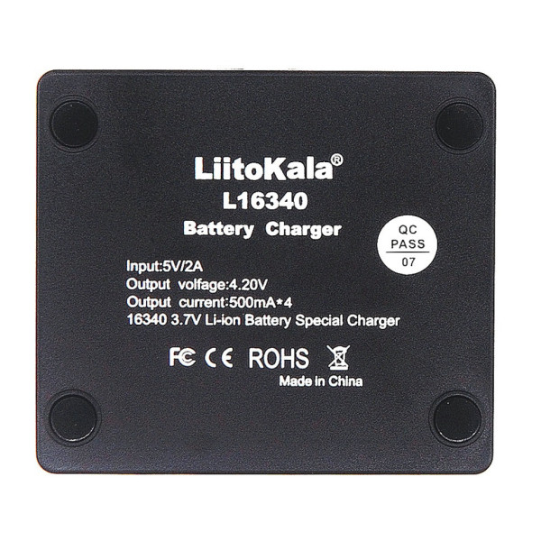 Універсальний зарядний пристрій LiitoKala Lii-L16340 на 4 канали (Lii-L16340)