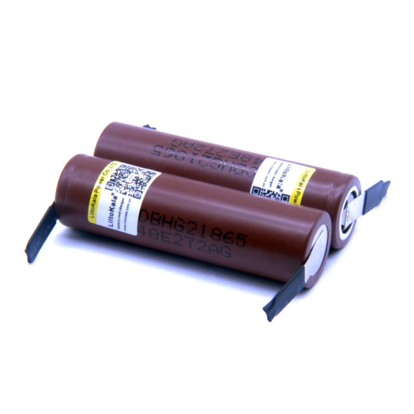 Акумулятор Liitokala Lii HG2-N 18650 3000 mAh 20A без захисту (Lii-HG2-N)