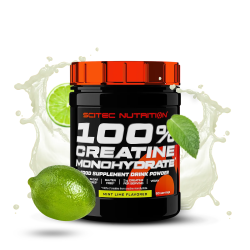 Креатин моногідрат (Creatine Monohydrate) 100% Creatine Monohydrate (300 g, mint lime)